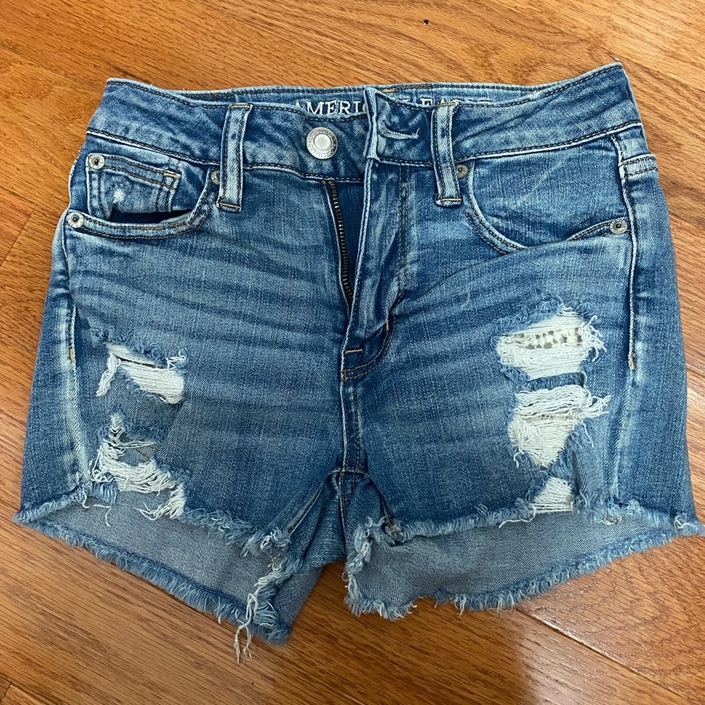 American Eagle Distressed Shorts